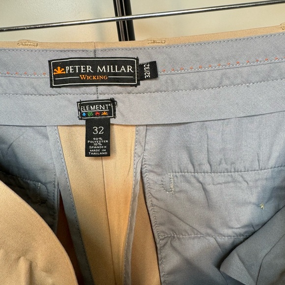 Peter Millar Element Tech Khaki Pants - 32x32 - worn only a couple times. - Picture 3 of 4